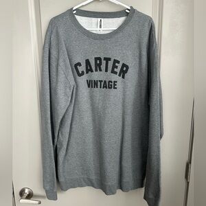 Nashville Carter Vintage Guitars Gray Men's Sweatshirt
